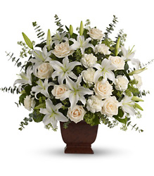 Loving Lilies and Roses Bouquet from Visser's Florist and Greenhouses in Anaheim, CA